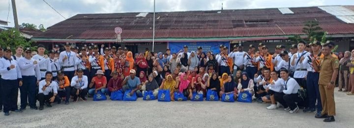 Peserta APCS Kodaeral I Gelar Bhakti Sosial di Deli Serdang dan Belawan Salurkan 150 Paket Sembako