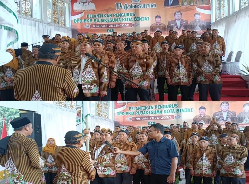 DPD Pujakesuma Kota Binjai Priode 2026-2030 Dilantik, Wakil Walikota : Pujakesuma Miliki Peran Strategis