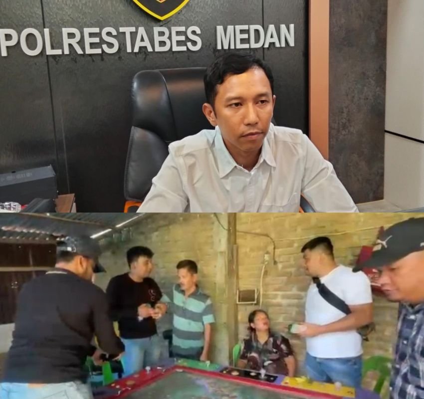 Polrestabes Medan Seser Judi Tembak Ikan Wilayah Tuntungan : Kasir dan Pemain Diangkut