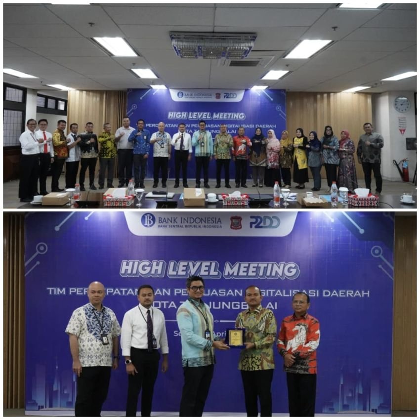 Dorong Transformasi Digital, Bank Indonesia Pematangsiantar Bersama Pemko Tanjungbalai Gelar HLM TP2DD