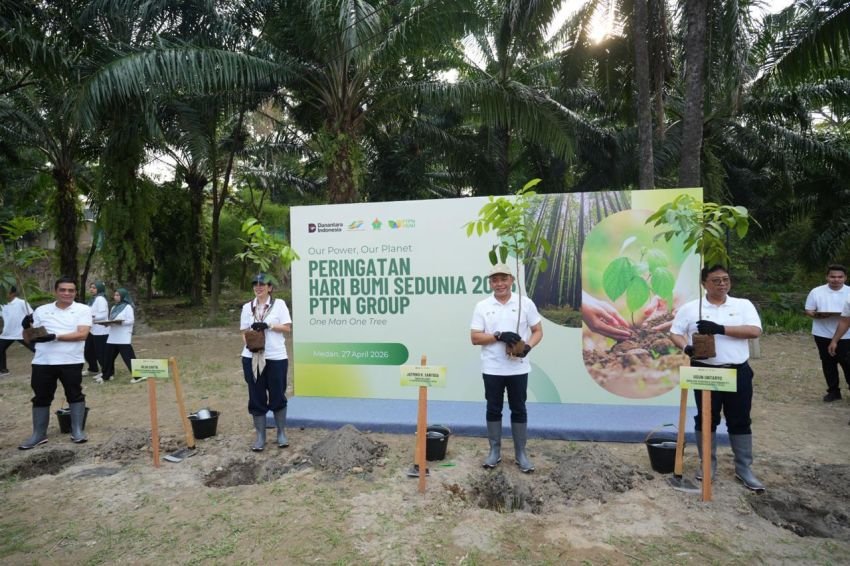 PalmCo Targetkan Tanam 50.000 Pohon, Perkuat Komitmen Lingkungan di Hari Bumi