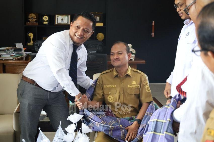 Wali Kota Tanjungbalai Terima Audiensi LBH Keadilan Setara, Wali Kota: Semoga Kehadirannya Membantu Masyarakat Wujudkan Layanan Bantuan Hukum Gratis