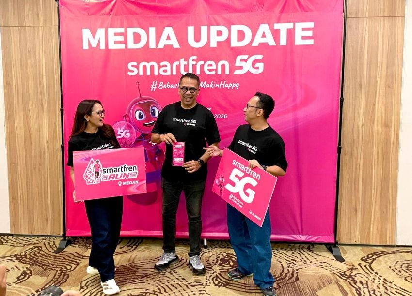 Smartfren Gelar Fun Run 2026 Di Medan, Bidik Lonjakan Pengguna Digital Sumut