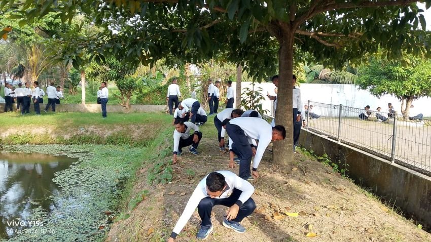 Langkah Nyata Prajurit Kodaeral I, Hijaukan Benteng Kuatkan Ketahanan Pangan Berkelanjutan