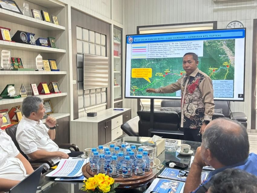 JTP &lrm;Paparkan Titik Krusial Penanganan Banjir Dan Konektivitas Antar Kabupaten, Kepala BBPJN Sumut : Skala Prioritas Pembangunan TA 2026-2028