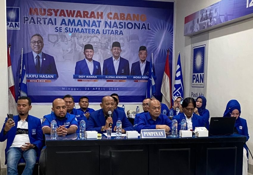 Perjuangkan Ketum Zulhas Jadi Wapres, PAN Sumut Mantapkan Konsolidasi Lewat Muscab Serentak