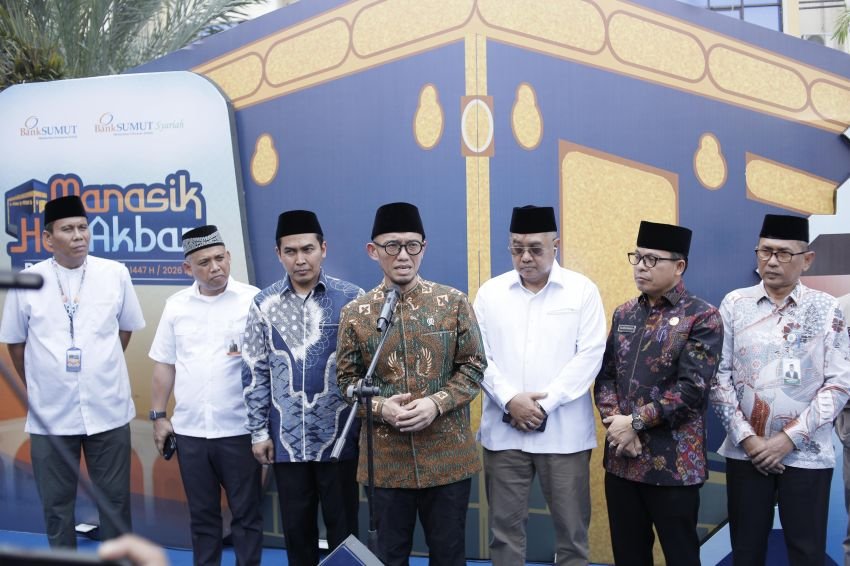 Wamen Haji dan Umrah Apresiasi Konsistensi Bank Sumut, Perkuat Kolaborasi Layanan Haji Terintegrasi
