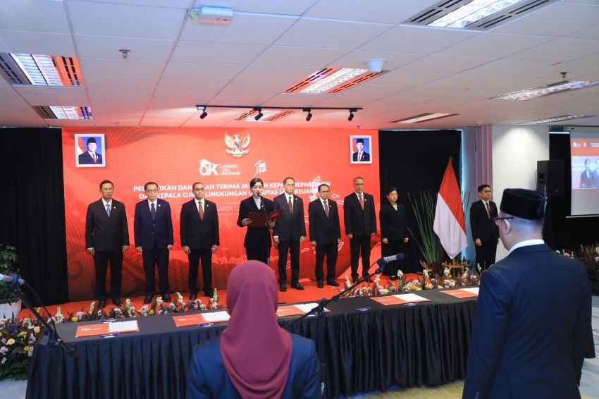 Perkuat Organisasi dan Pengawasan, OJK Lantik Kepala Daerah Departemen dan Kepala OJK Daerah
