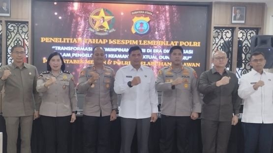 Polrestabes Medan Terima Tim Penelitian Lemdiklat Polri : Pemimpin Era Digital Harus Adaptif dan Kolaboratif