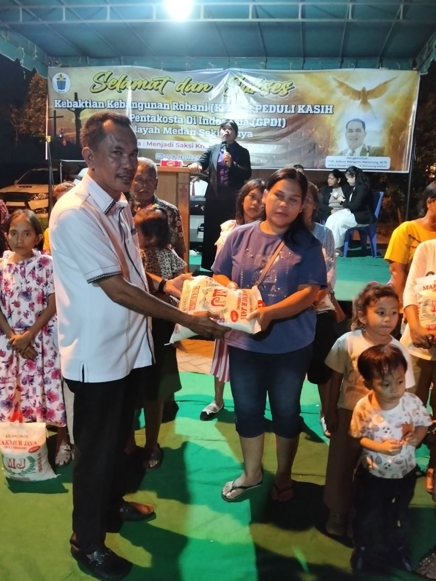 Anggota DPR RI Maruli Siahaan Apresiasi KKR dan Peduli Kasih GPDI, Perkuat Nilai Agama dan Kepedulian Sosial