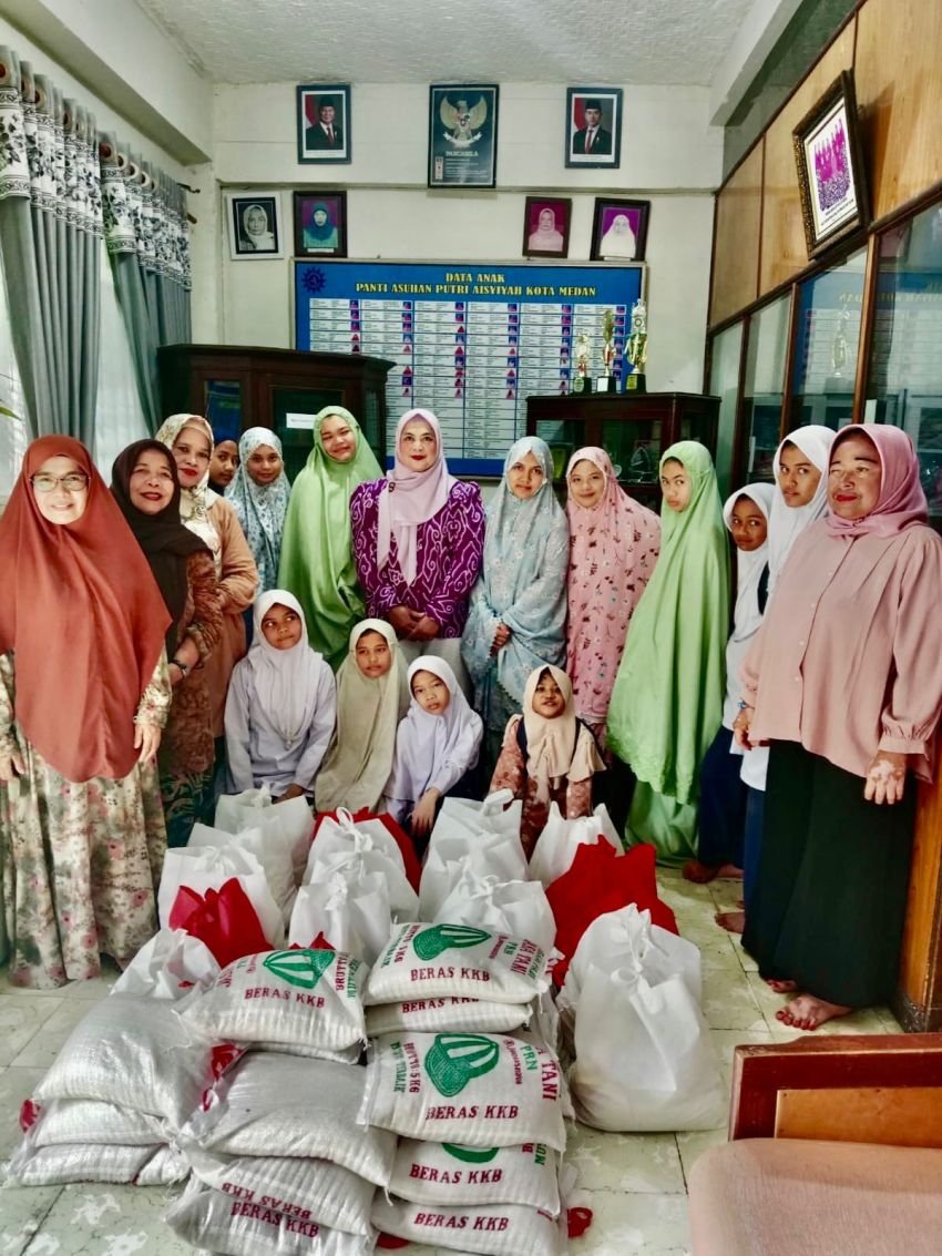 Peringati Hari Kartini dan Hardiknas 2026, IKWI Sumut Anjangsana Salurkan Bantuan ke Panti Asuhan dan Warakauri PWI Sumut&nbsp;