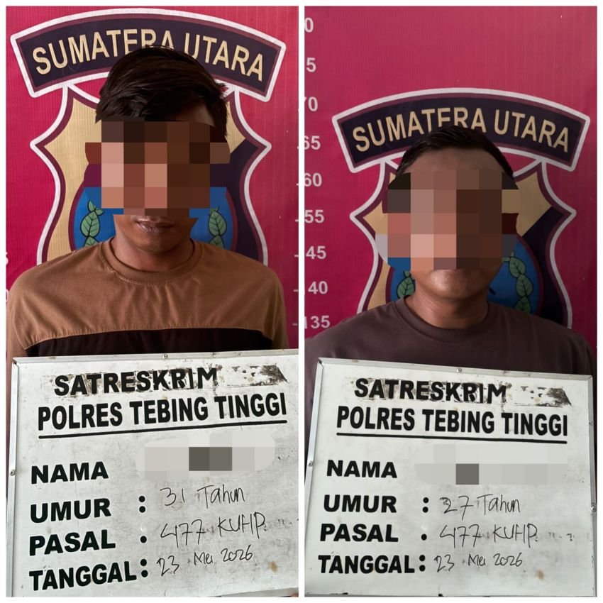 Menyamar Sebagai Petugas PLN, Dua Pelaku Pencuri Kabel Ditangkap