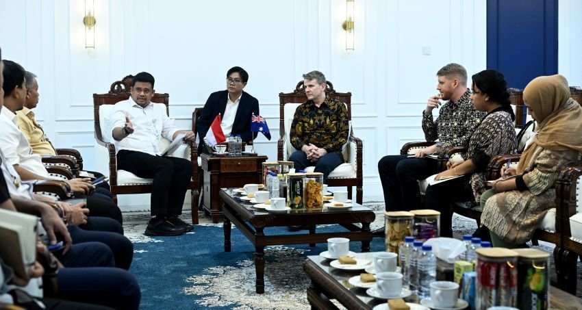 Gubernur Bobby Nasution Promosikan Sumut ke Dubes Australia Sebagai Gerbang Investasi Indonesia Barat