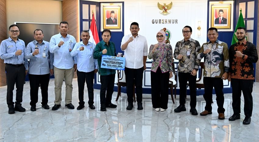 Solidaritas Sumatera Menguat, Bobby Nasution Apresiasi Bantuan Pemprov Lampung untuk Korban Bencana