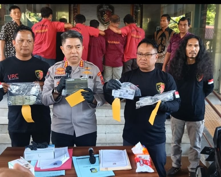 Tabrak Mobil Petugas, Tim URC MIT Jatanras Poldasu Ungkap Residivis Komplotan Curanmor Lintas Daerah