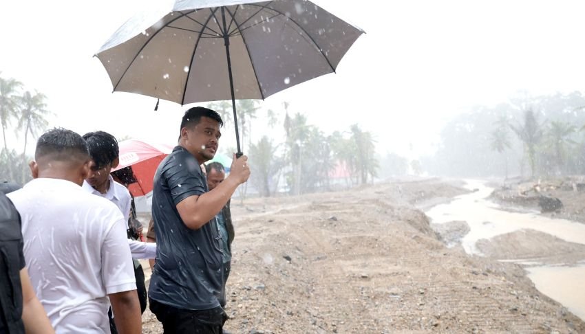 Gubernur Bobby Nasution Desak Percepatan Proyek Tanggul dan Sabodam Sungai Tukka