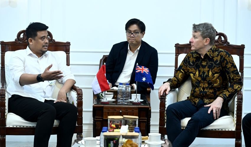 Terima Dubes Australia, Bobby Nasution Harapkan Kerja Sama dengan Sumut Semakin Luas