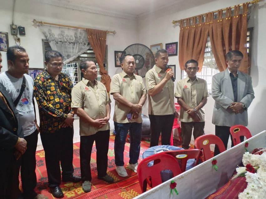 Koordinator Tim Relawan Palito Wilayah Medan Timur Meninggal Dunia, Maruli Siahaan Sampaikan Bela Sungkawa