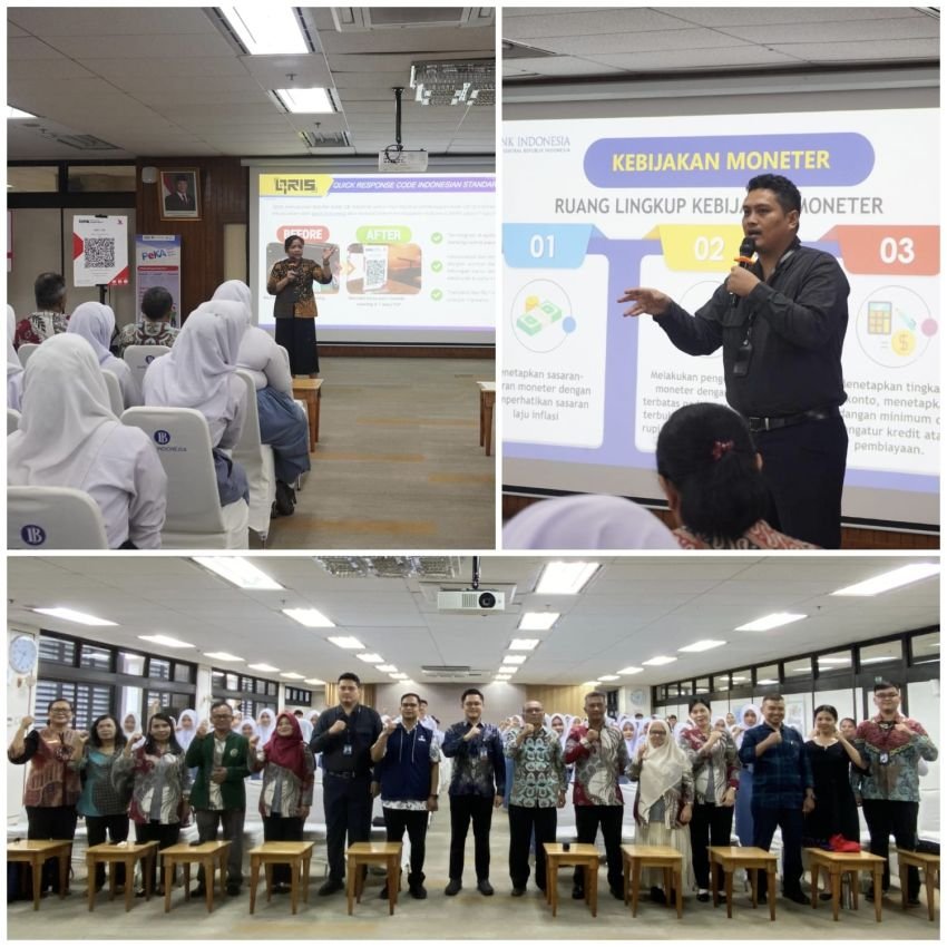 Diikuti 110 Siswa dan 11 Guru Pendamping, Bank Indonesia Pematangsiantar Terima Kunjungan Edukasi SMK 1 Perguruan Taman Siswa