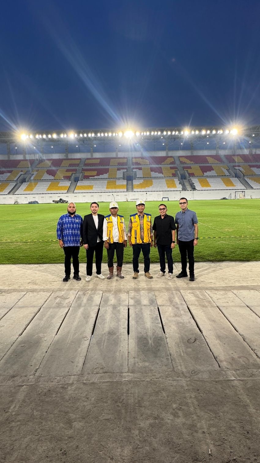 Tinjau Stadion Teladan, Stafsus Pimpinan DPR RI Apresiasi Walikota Medan, Optimis Piala AFF U-19 2026 Bangkitkan Sepakbola di Sumatera Utara&nbsp;