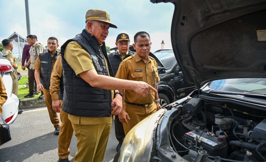 Ikuti Instruksi Gubernur Bobby Nasution, Pemprov Sumut Gelar Apel Kendaraan Dinas dan Pastikan Taat Pajak