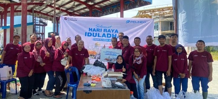 Pelindo Regional 1 Belawan Salurkan 5 Ekor Sapi Kurban Untuk Masyarakat Sekitar Pelabuhan