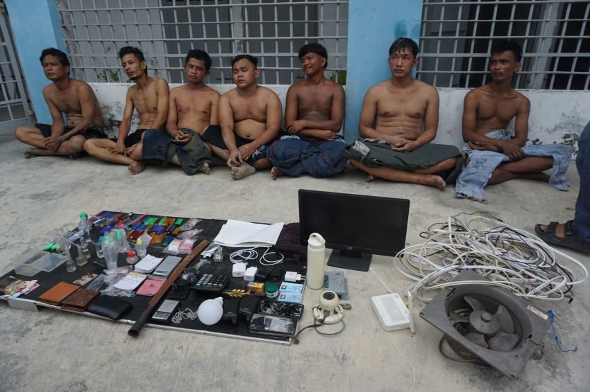 &lrm;Ini Identitas dan Tampang Terduga Pelaku Narkoba Tangkapan POM Kodaeral I di Belawan