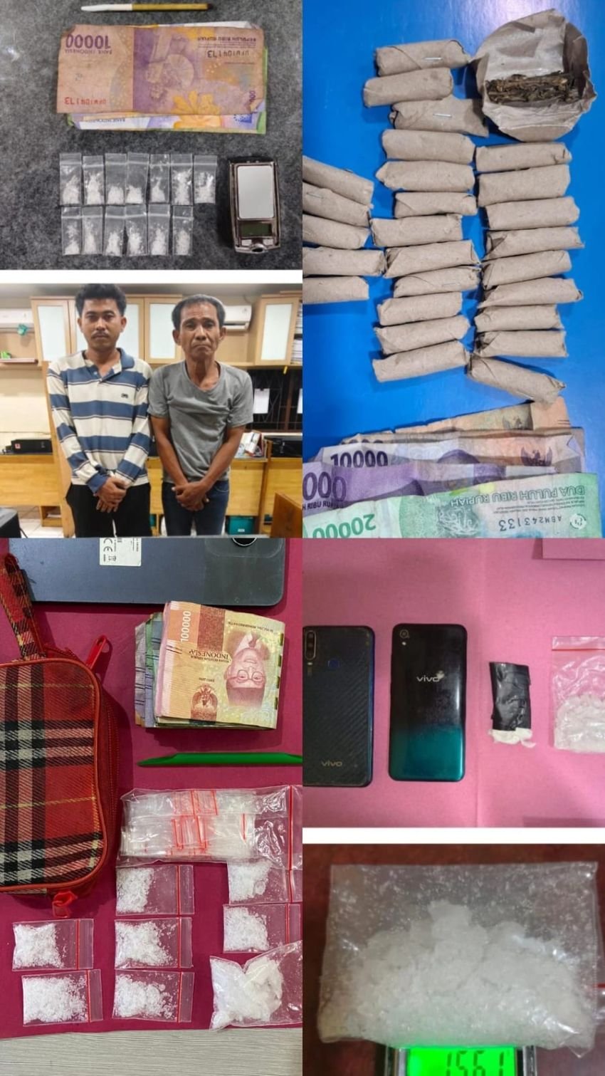 116 Pengedar dan Pengguna Diciduk, Polda Sumut Bakar 21 Barak Narkoba dalam Dua Hari