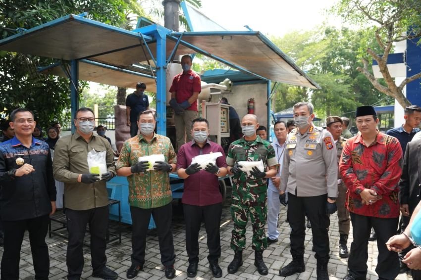 Sabu 2 Kg Diserahkan Avsec Kualanamu, Dimusnahkan BNN Deli Serdang