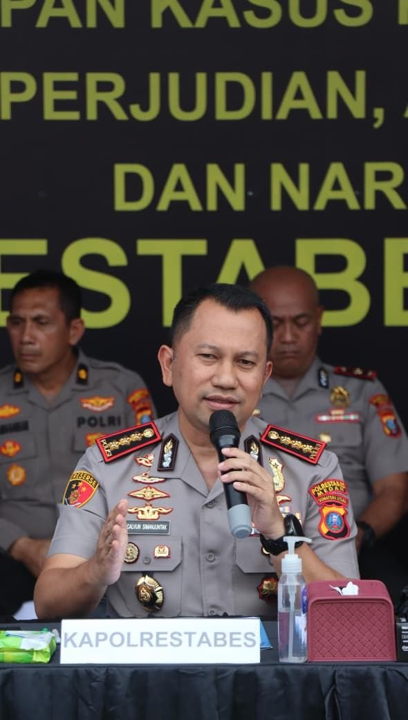 290 Tersangka Kasus Kejehatan Jalanan Praktek Perjudian, Premanisme dan Narkoba Digas Polrestabes Medan