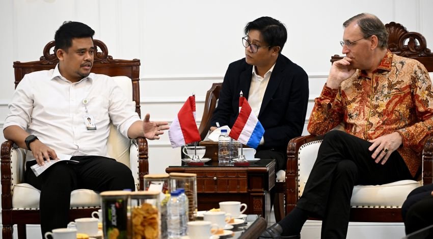 Perkuat Hubungan dengan Belanda, Bobby Nasution Fokus Kerja Sama Ketahanan Pangan dan Energi