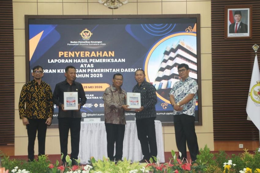 12 Kali Tapanuli Utara Raih Opini WTP&lrm; Dari BPK RI