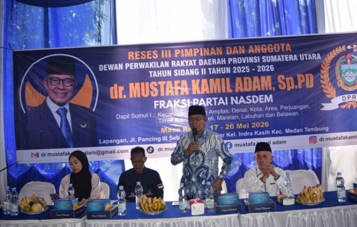 dr Mustafa Kamil Adam,Sp.PD Ingatkan Warga Hadapi Persoalan Dengan Tenang dan Sabar