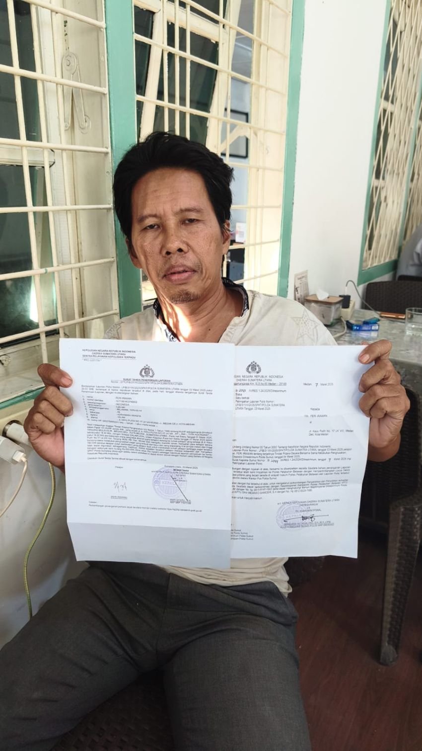 Satu Tahun Laporan Perusakan Rumah Tak Kunjung Tuntas, PB AMCI Nilai Polres Pelabuhan Belawan Lamban