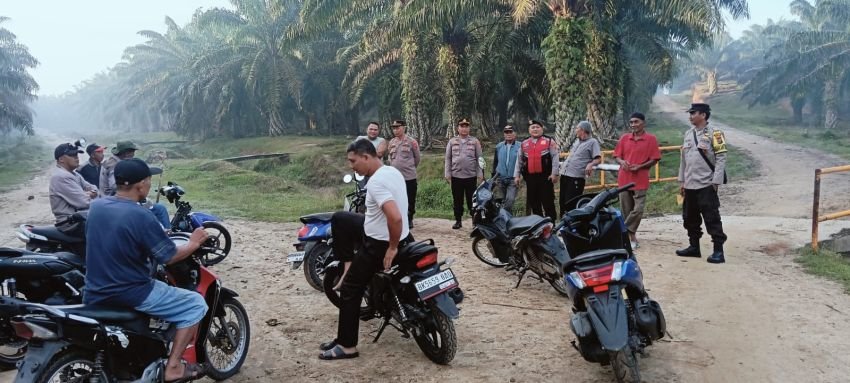 Polres Batu Bara Proaktif Mengamankan Kegiatan PT Socfindo di Lahan Sengketa