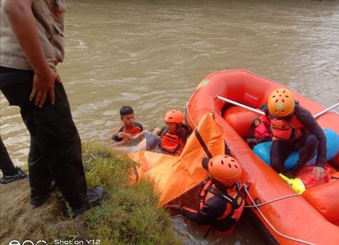 Pelajar SD Tewas Tenggelam di Sungai Belawan Pancur Batu