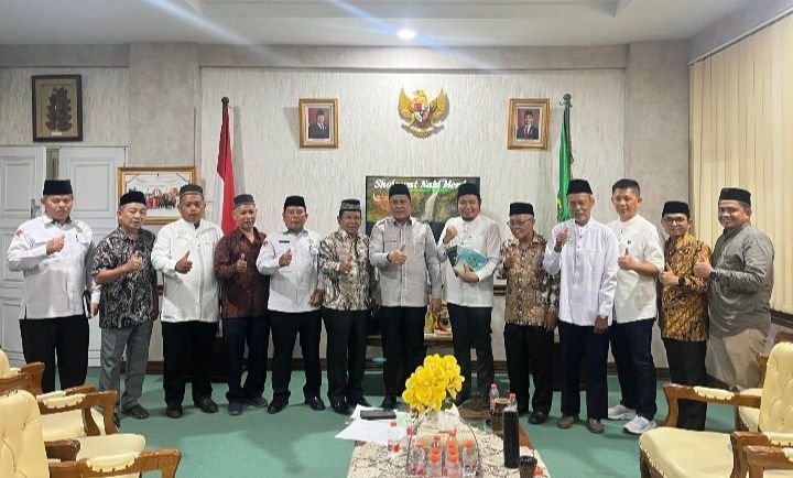 Kanwil Kemenagsu dan FOSIL BKMI Perkuat Koordinasi Pengurusan Sertifikat Tanah Wakaf Masjid