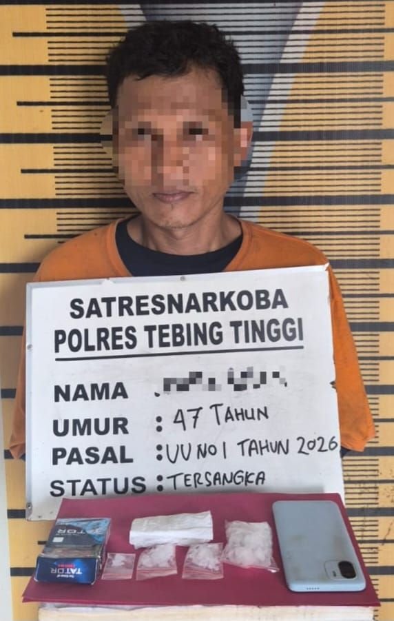 Keburu Digerebek, Pelaku Sabu Diamankan