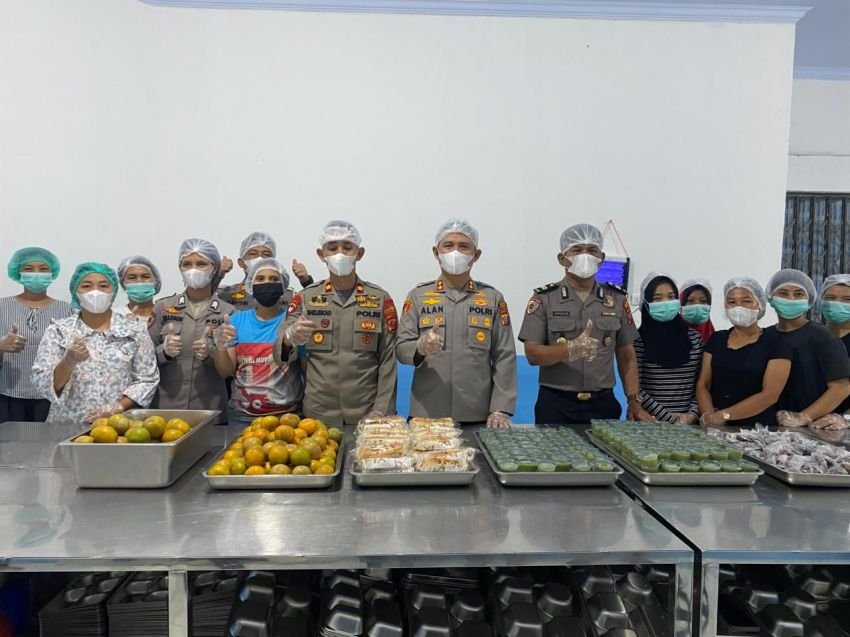 Polres Tapteng Operasikan Tiga Satuan Pelayanan Gizi di Pandan, Sarudik, dan Badiri