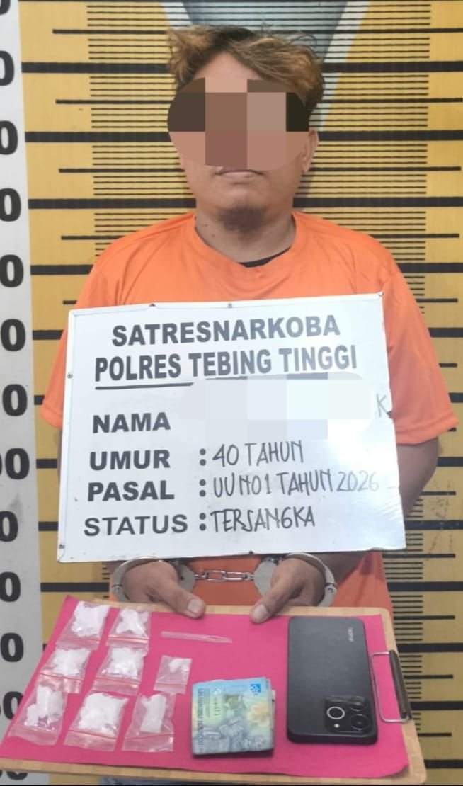 Pengedar Sabu Warga Jalan Sambu Diringkus Petugas