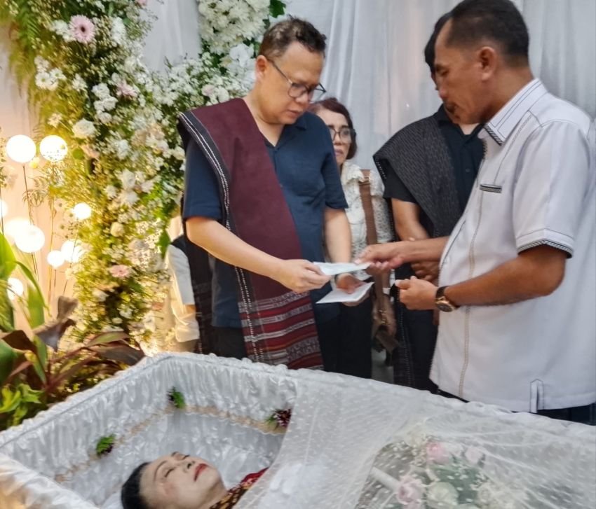 Tim Maruli Siahaan Melayat Ke Rumah Keluarga Almarhum Op Rachel Anggota PPSD Siahaan Sektor 18 Medan