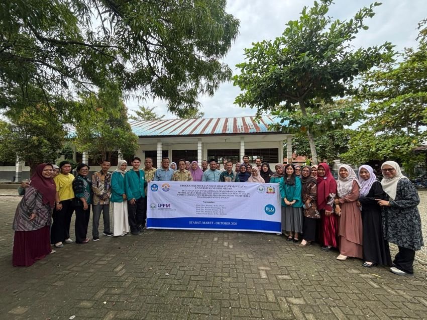 LPPM Unimed Gelar Pelatihan Pendampingan Pengembangan Media Pembelajaran Berbasis PhET Simulation dan Perancangan Pembelajaran STEM Berbasis Proyek