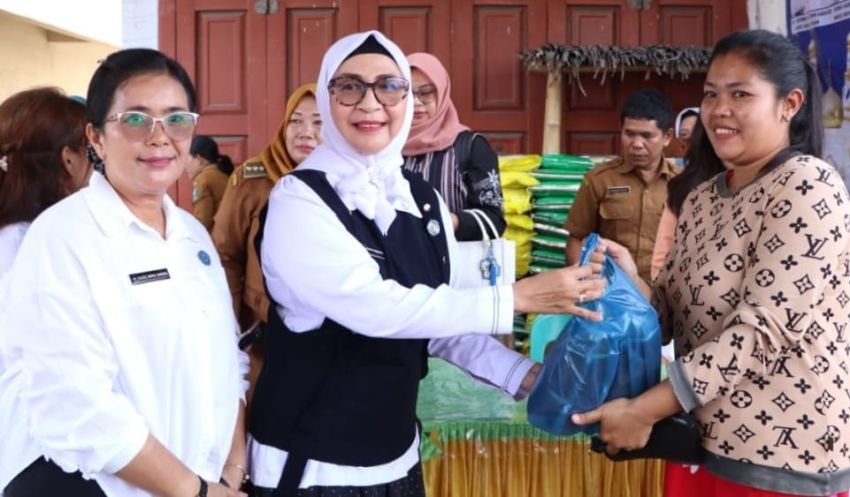 Ketua TP PKK Simalungun Ajak warga Manfaatkan Pekarangan Rumah dengan Tanaman Bermanfaat
