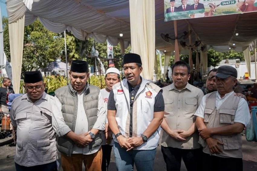 Sembelih Hewan Kurban 24 Ekor, Ketua Gerindra Sumut Berharap Semangat Kebersamaan dan Kepedulian Sosial Terus Terjaga