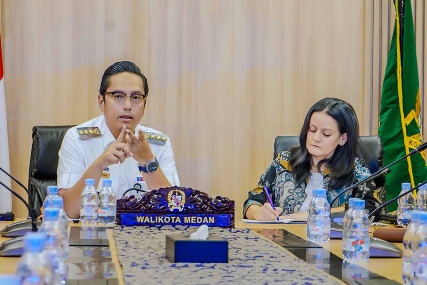 Rico Waas dan UNDP Bahas Pengelolaan Sampah dan Penguatan Digitalisasi