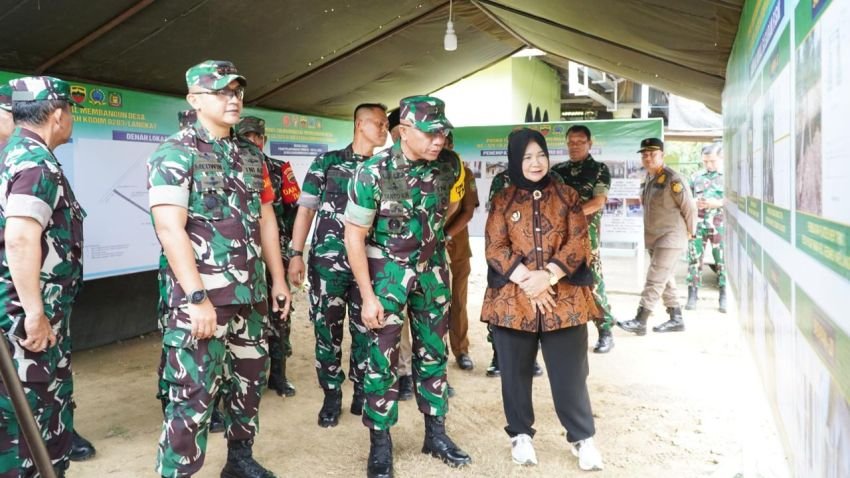 Wabup Tiorita Sambut Tim Wasev TMMD, Pastikan Pembangunan Desa di Langkat Tepat Sasaran