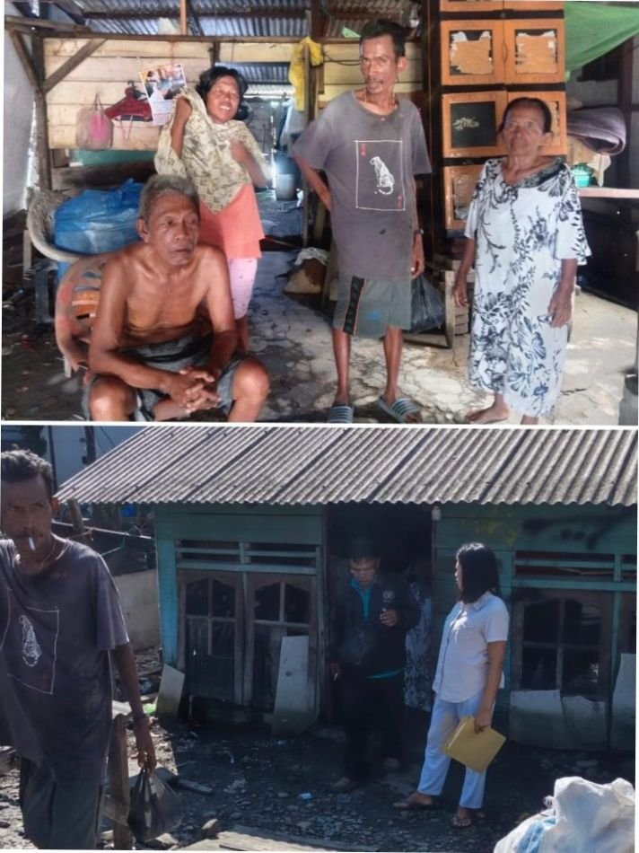Keluarga Miskin Pangihutan Nainggolan Butuh Uluran Tangan Untuk Merenovasi Rumahnya