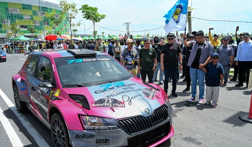 Bobby Nasution Saksikan Sprint Rally Sumut 2026, Dorong Regenerasi dan Ekosistem Balap Berkelanjutan