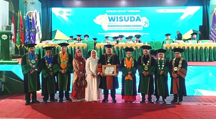 Wisuda Angkatan ke 88, UINSU Lepas 1592 Sarjana dan Pascasarjana
