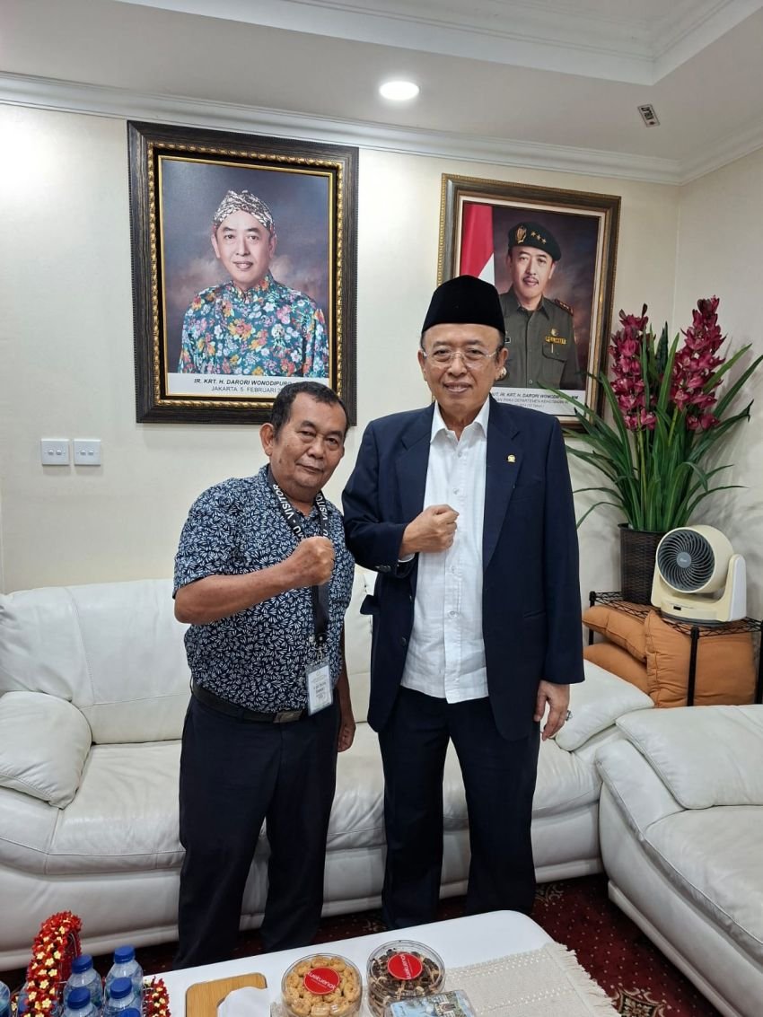 Anggota DPR RI Darori Ingatkan Gandi Parapat Terus Berbuat Baik dan Bersuara untuk Kepentingan Masyarakat